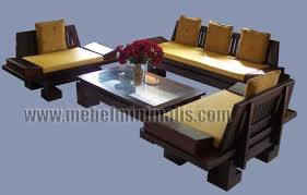 Satu set kursi meja tamu jawa kuno antik kayu jati rotan munthon 1 set furniture furnitur interior rumah joglo limasan klasik mebel meuble. Harga Kursi Tamu Jati Minimalis Antik Mm91 Jepara Furniture Minimalis Modern Mebel Minimalis Jepara