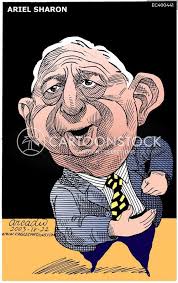 Ariel Sharon Cartoons and Comics