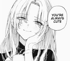 Black And White Anime Profile Picture Meme That Girl Is Not Just Cute Anime Expressions Anime Memes Funny Aesthetic Anime
