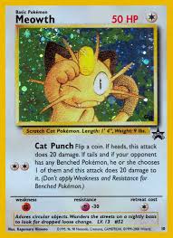 Show off your very own pokemon card collections.rares, holos, shinies, ex's, or anything else you want to share! Meowth 10 Wotc Holo Black Star Promo Pokemon Card Near Mint Tcg