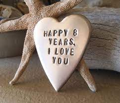 Bronze Gift For Him Eighth Anniversary 8th Bronze Anniversary Etsy In 2021 8th Wedding Anniversary Gift Bronze Anniversary 8 Year Anniversary Gift