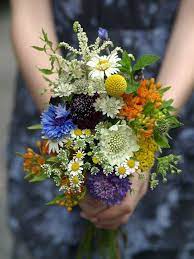 What is a tussy mussy bouquet? 17 Beautiful Wildflower Wedding Bouquet Ideas Wildflower Wedding Wildflower Bouquet Wildflower Wedding Bouquet