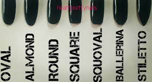 Nail Shape Heart Pretty Nails Sizes 0 9 our best selling tapered square nail tips are now supplied in a bag.