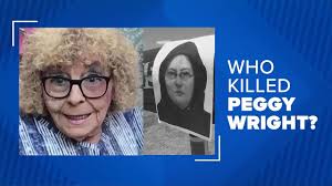 Peggy Wright was tied up and her home was set