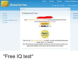 iq test iq scale iq score emotional intelligence te q test