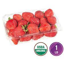 Pounds is a measure of weight. Fresh Usda Organic Strawberries 16 Oz Walmart Com Walmart Com