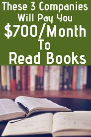 Get Paid To Read Books In 2020 Books To Read Money Making Jobs Earn Money From Home