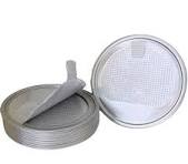 202# B64 52mm SOT High Quality Wholesale Round Easy Peel off Open End Foil  Seal Aluminum Lids for Soda Bottles Cans Packing