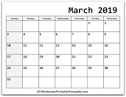 March 2019 Calendar Usa Uk Canada Https Www 2019calendarprintabletemplate Com March 2019 Calendar Html Chuyện Vui