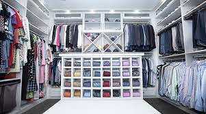 His and hers closet from imperfectly polished. This His And Hers Closet Is All About Order Colorado Homes Lifestyles