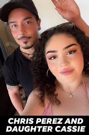 RECORDING STAR CHRIS PEREZ GIVES US A GLIMPSE OF HIS DAUGHTER CASSIE It's a  wonderful day when we get to see beloved recording star CHRIS PEREZ giving  us a glimpse of his