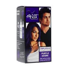 Dyed hair black hair dye hair burgundy brown hair color hair makeover dark red hair dyed red hair dark with nutrisse nourished hair means better colour. Splat 30 Wash Hair Dye Kit Semi Permanent Purple Desire Dyed Hair Semi Permanent Hair Dye Dyed Hair Pastel