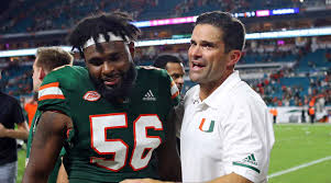 Miami Football Manny Diaz Out To Make Hurricanes Look