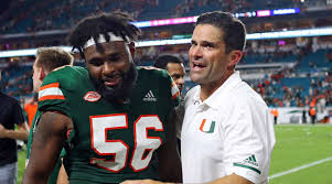 miami football manny diaz out to make hurricanes look