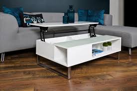 Quant à sa découvrez tous nos produits table de jardin sur leroymerlin. Table Basse Design Reglable En Hauteur Bois Laque Blanc Et Verre Azema Mobilier Prive