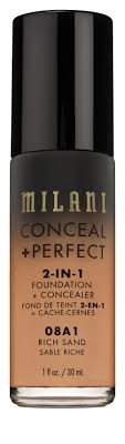 Milani Conceal Perfect 2 In 1 Foundation Concealer Sand Beige
