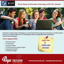 The Master Of Information Technology Is An 18 Month Full Time Programme That Aims To Enable Students Who Educational Consultant Education Career Opportunities