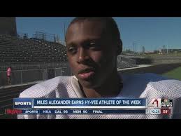 Miles Alexander of Blue Valley Northwest named HyVee Athlete of the Week