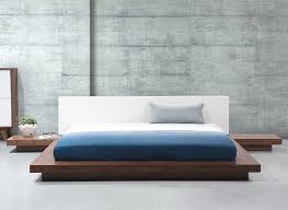 Designer Bett Japan Stil Japanisches Futonbett Flach Braun Mit Lattenrost Japanbett Kaufen Bei Hood De Designer Bett Holzbetten Futonbett