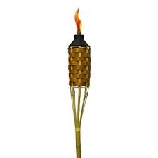Tiki 57 In Kauai Bamboo Torch 1112478 The Home Depot Tiki Tiki Torches Bamboo