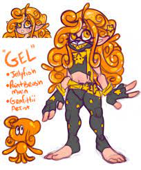 Gel the Jellyfish [Splatoon Sona] by mcpippypants -- Fur Affinity [dot] net