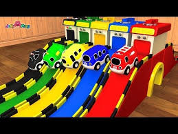 Learning Colors City Vehicle Jumping Magic Car Wash Machines Transforming Play For Kids Car Toys Youtube Magic Car Learning Colors City Vehicles