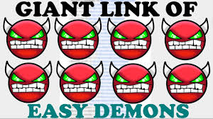The geometry dash demonlist (or official demonlist) is a community creation that classifies a variety of demon levels in geometry dash in order of difficulty standing. Geometry Dash Giant List Of Easy Demon Cataclysm Youtube