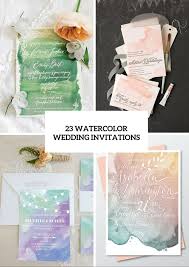 Check spelling or type a new query. 23 Pretty Watercolor Wedding Invitations To Get Inspired Weddingomania