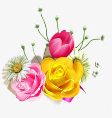 Floral border design png is about is about border flowers, borders and frames, flower, picture frames, rose. Download Pink And Yellow Flowers Png Png Gif Base