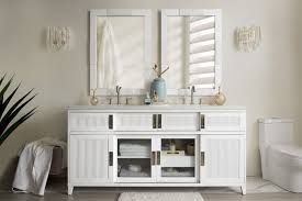 Brisbane 72 Double Sink Bathroom Vanity Cabinet Bright White Finish Double Matching Mirrors White Vanity Bathroom Double Vanity Bathroom Bathroom Vanity