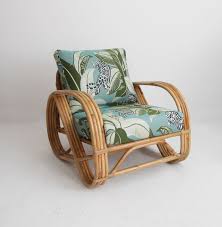 Robert Allen Jungalow Lime By Sunbrella On Lincoln Brook S Pretzel Rattan Chair Furniture Design Chair Retro Armchair Cane Furniture