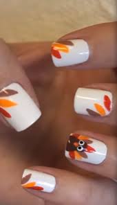 Looking for some cute thanksgiving nail art or fall nail polish colors? 26 Thanksgiving Nail Art Designs Ideas For November Nails