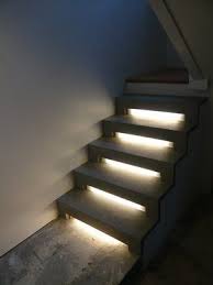 Concrete Staircase With Under Tread Lighting Yelp
