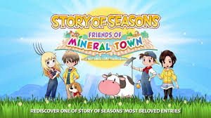 Story Of Seasons Friends Of Mineral Town Release Date Announcement Nintendo Switch Youtube