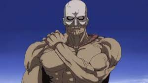 One Punch Man Anime Fight Scene One Punch Man Vs Beefcake Giant Anime Fight One Punch Man Anime Man Vs