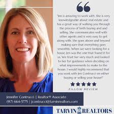 Meet Tarvin agent Jennifer Contrucci! Jennifer is passionate about finding  the right home for her clients, and her understated approach allows her to  handle every transaction with ease and professionalism. Her knowledge