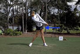 Michelle wie's golf swing super slow motion face on 2017 kpmg lpga tournament from 1 step to better golf. Breaking Down Michelle Wie S New Look Pain Free Golf Swing Using Ai Technology