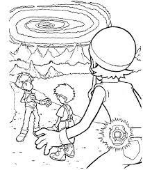 Need help to fill out your field guide? Drawing 8 From Digimon Coloring Page