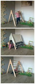 Klapperspecht Kletterdreieck Nach Art Pikler Extragross Etsy Kletterdreieck Baby Diy Diy Spielplatz
