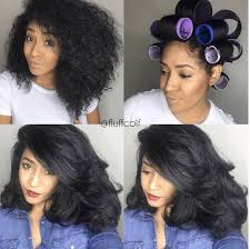 In this video i will be showing you how i create a flexi rod set on wet hair using made beautiful new. Amazing Roller Set On Natural Hair Curly Hair Styles Roller Set Natural Hair Hair Styles