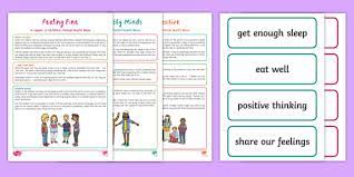 Mental health games for groups. Children S Classroom Activities For Mental Health Week