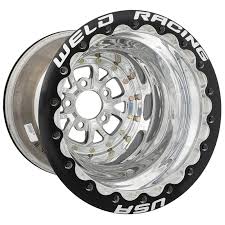 Beadlock, 5 on 5 pattern. Weld V Series Rear Drag Wheels Weld Racing