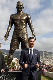 The statue was unveiled at the cristiano ronaldo international airport, formerly known as the aeroporto da madeira, in madeira, portugal —the real madrid star's hometown. Cristiano Ronaldo Is Honored With Bronze Statue The Fashionisto
