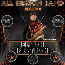 We are thrilled to extend our congratulations to each and every student who  participated in the ATSSB Region 8 All-Region tryouts this past Saturday in  Groesbeck. The Panther Band earned a total