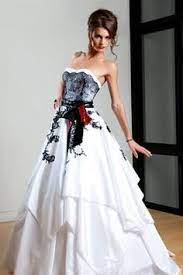 Red Black And White Wedding Dresses Google Search Red Wedding Dresses Wedding Dresses Lace Backless Wedding Dress