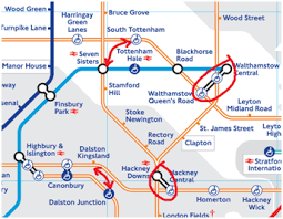 Tottenham Hale Station Map How Useful Are The “Connectors” On The Tube Map Really? - City Monitor