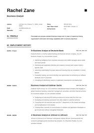 business analyst resume & guide 12