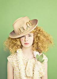 バラ色の帽子 barairo no boushi pop art fashion cute fashion quirky fashion
