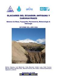 No matter where you are. Glaciares Del Ecuador Antisana Y Carihuayrazo Balance De Ird