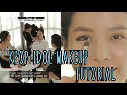 k pop idol makeup secrets tutorial